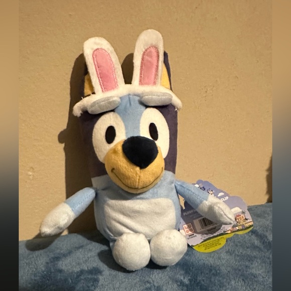 Easter bluey Plush Toy with Bunny Ears - Picture 1 of 4